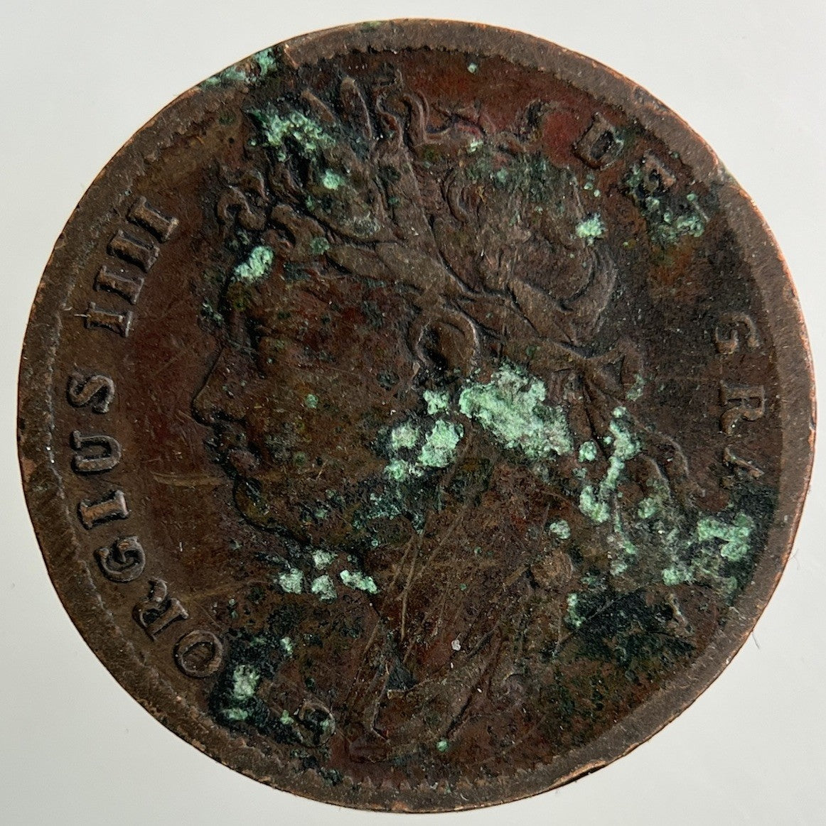 1825 George IV Farthing Coin | Collectable Grade
