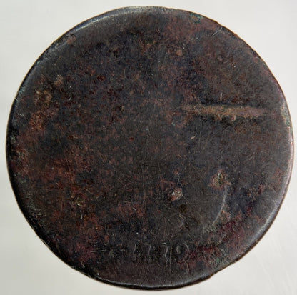 1719 George I 1st Half - Penny Coin | Fair Grade
