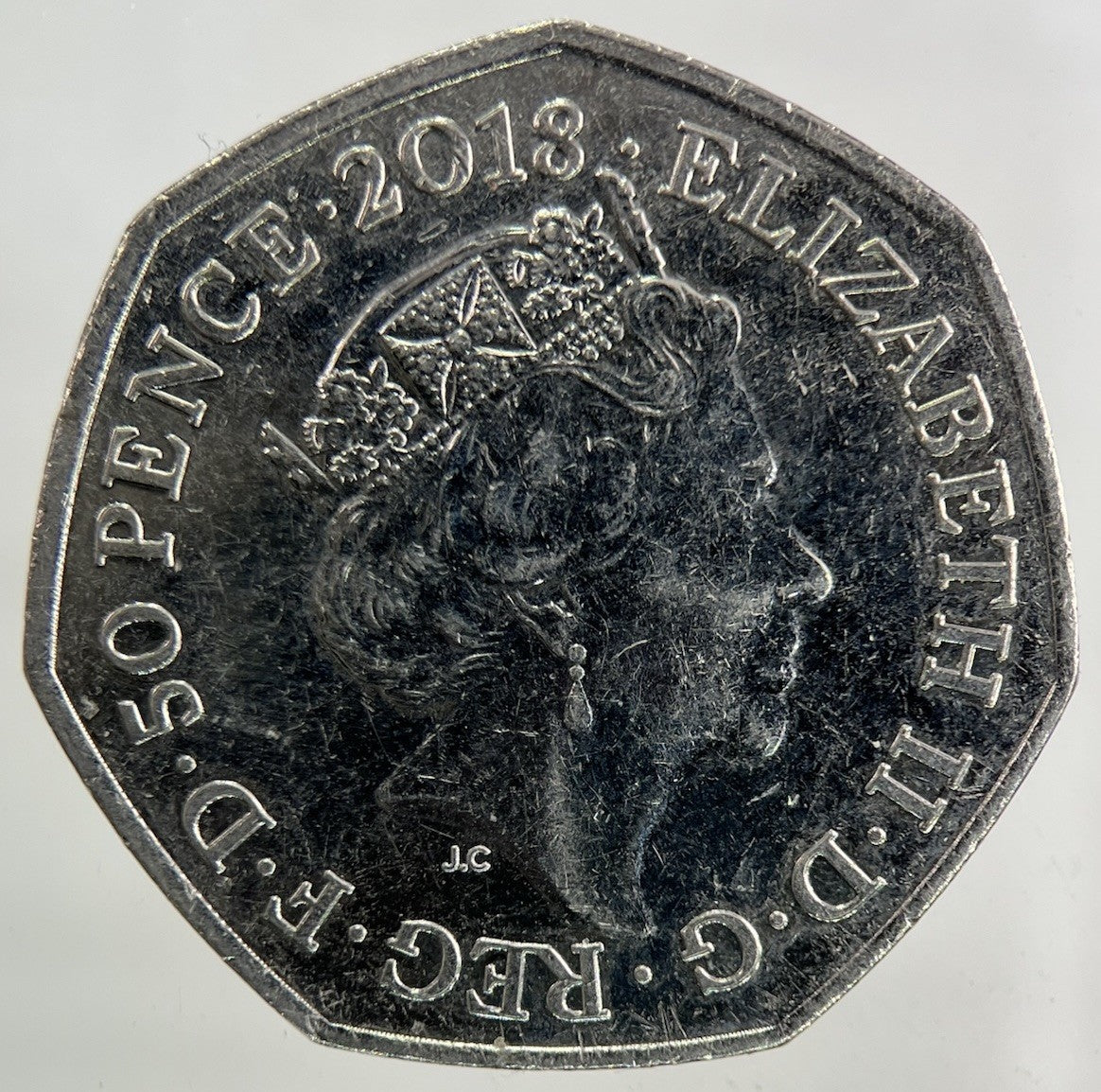 2018 Representation Of The People Act 50p Fifty - Pence Coin | Collectable Grade