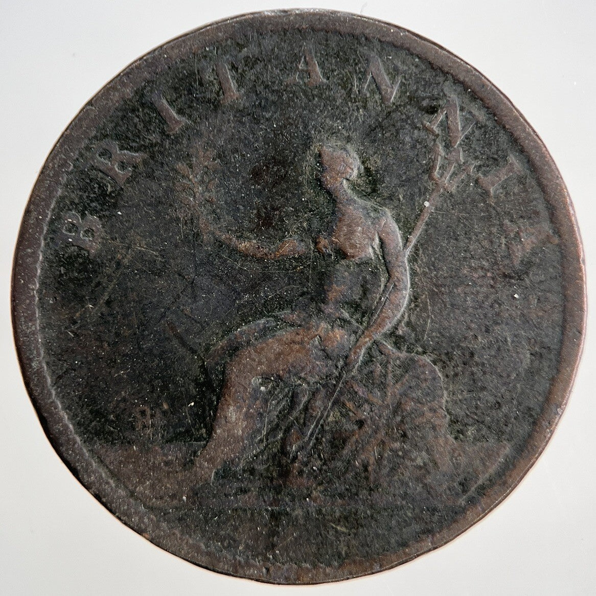 1807 George III Half - Penny | British Coin | Fair Grade | a1806
