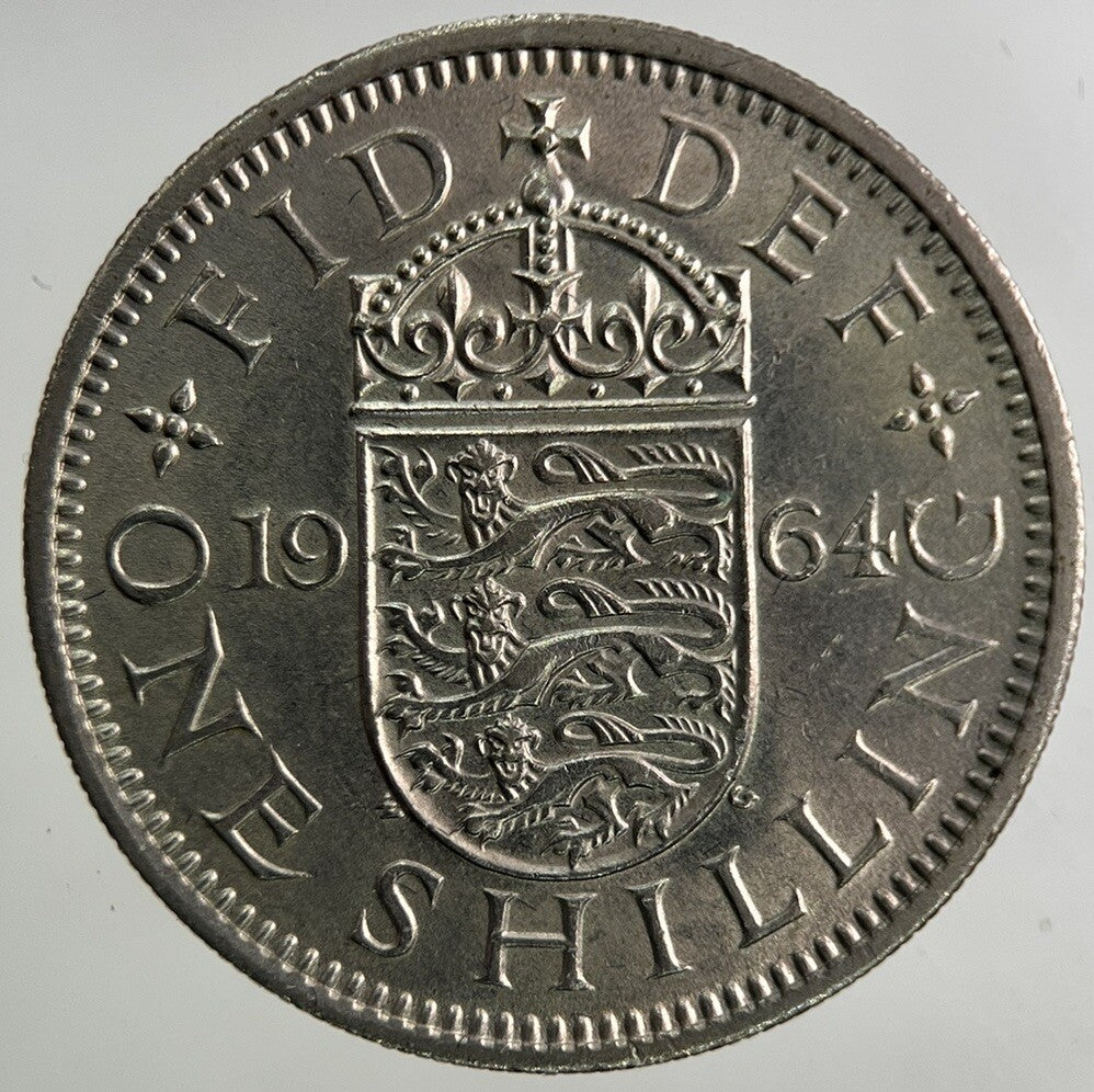 1964 Elizabeth II 2nd Shilling Coin | Very Fine Grade