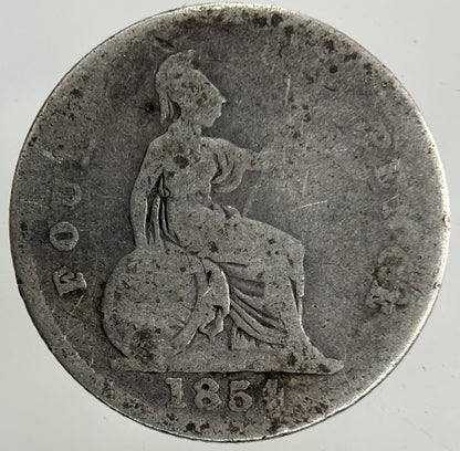 1854 Victoria Groat Four - Pence Silver Coin | Collectable Grade