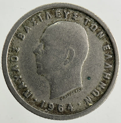 1964 Greece 50 Lepta Coin | Collectable Grade