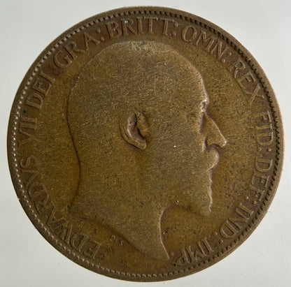 1907 Edward VII Half - Penny Coin | Collectable Grade