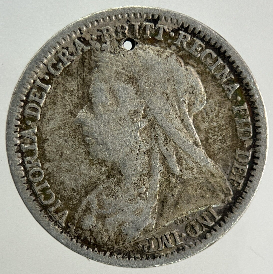 1901 Victoria Threepence Silver Coin | Collectable Grade
