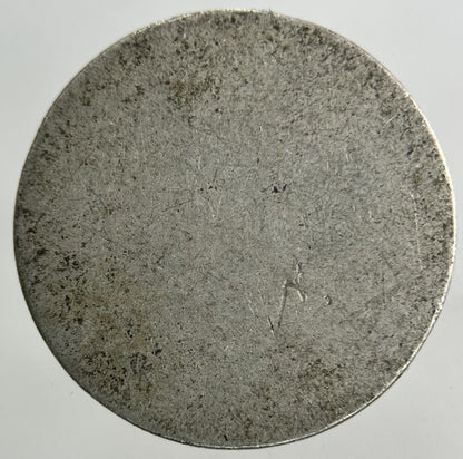 British Victoria Sixpence Silver Coin | Worn Grade