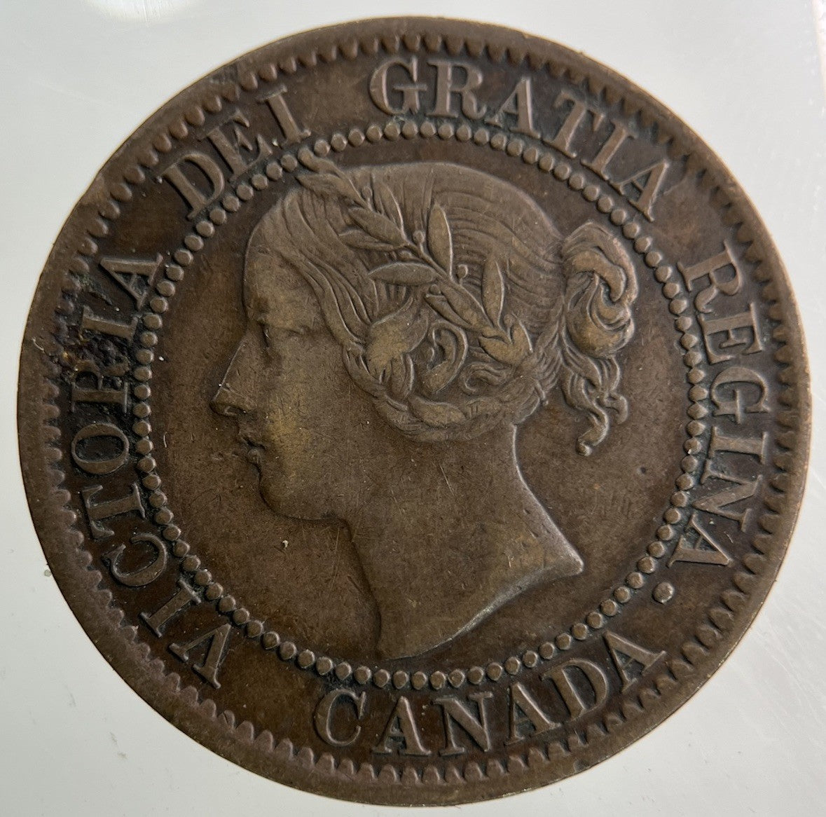 1859 Canada One Cent Coin | Very High Grade
