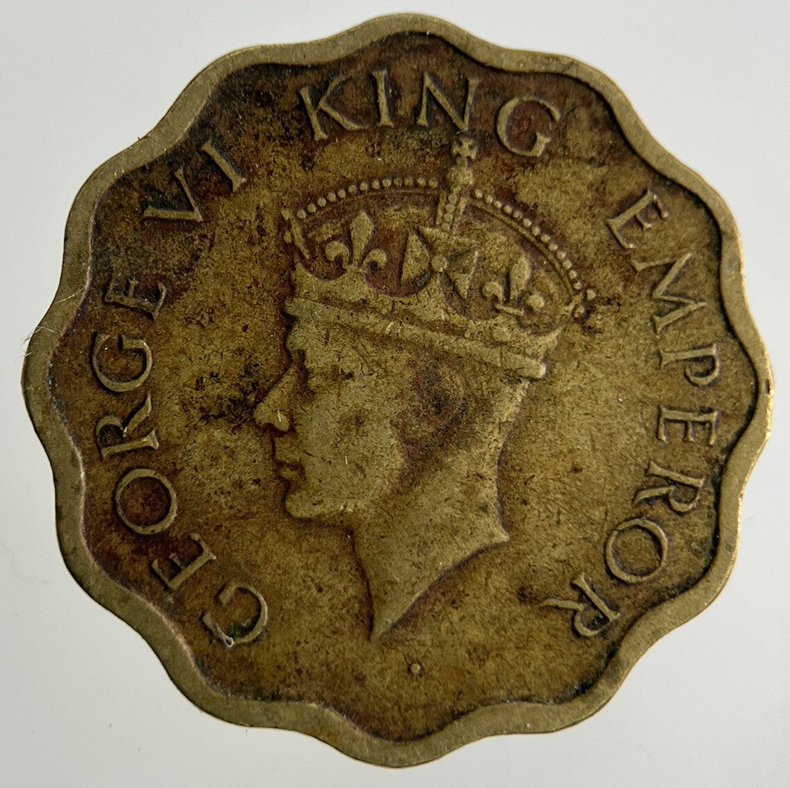 1942 India 1 Anna Coin | Fine Collectable Grade