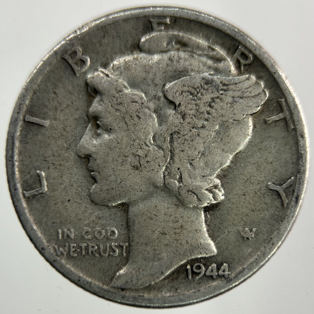 1944 US USA Mercury Dime Silver Coin | Collectable Grade