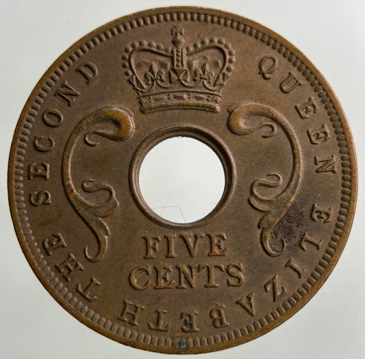 1963 East Africa Five Cents Coin | Very High Grade
