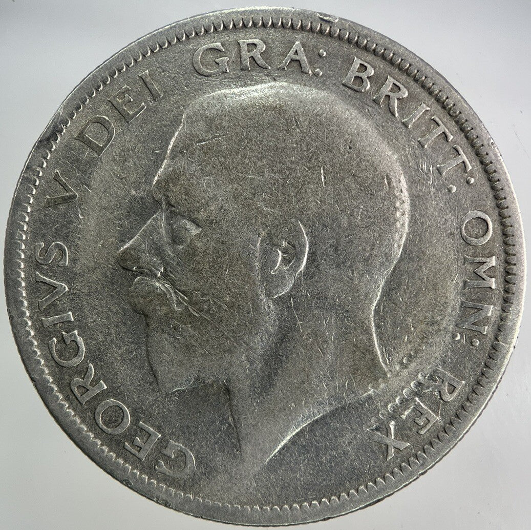 1928 George V Half - Crown Silver Coin | Collectable Grade