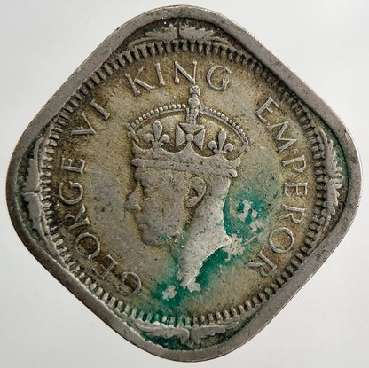 1940 India 2 Two Annas Coin | Fine Collectable Grade | a9278