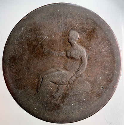 1806 George III One Penny Coin | Worn Grade | a3213