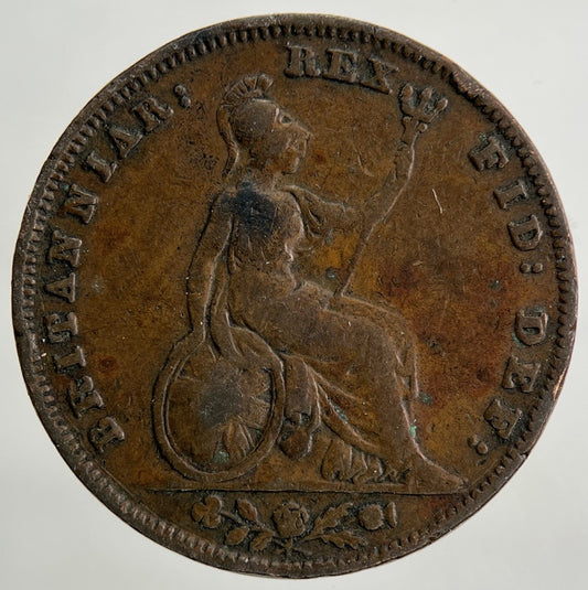 1835 William IV Farthing Coin | Collectable Grade