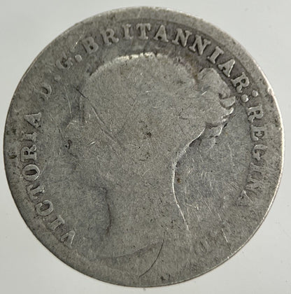 1878 Victoria Threepence Silver Coin | Collectable Grade