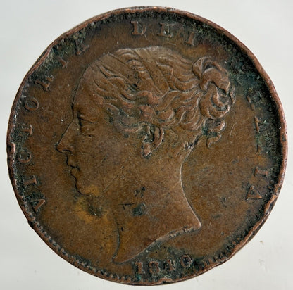 1840 Victoria Farthing Coin | Fine Collectable Grade