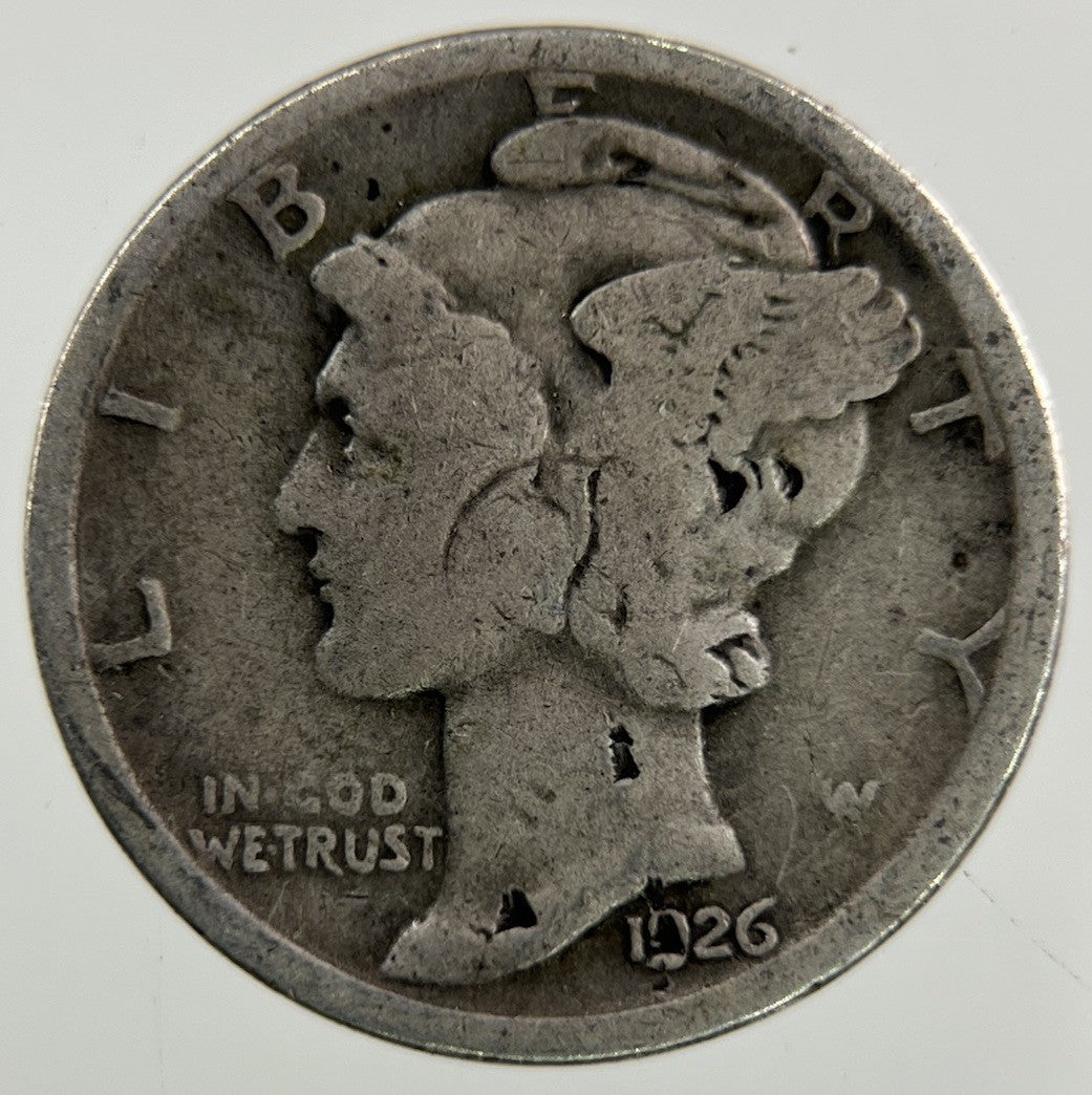 1926 US USA Mercury Dime Silver Coin | Collectable Grade