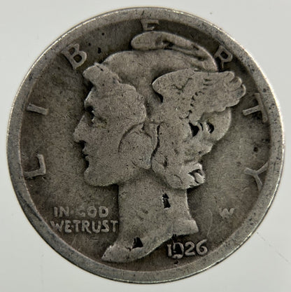 1926 US USA Mercury Dime Silver Coin | Collectable Grade