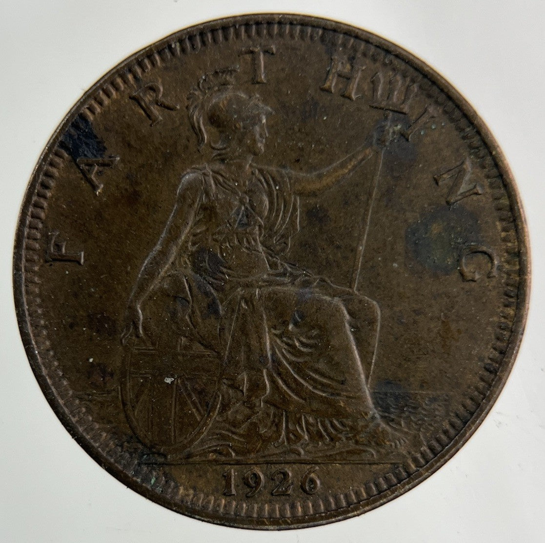 1926 George V Farthing Coin | Fine Collectable Grade