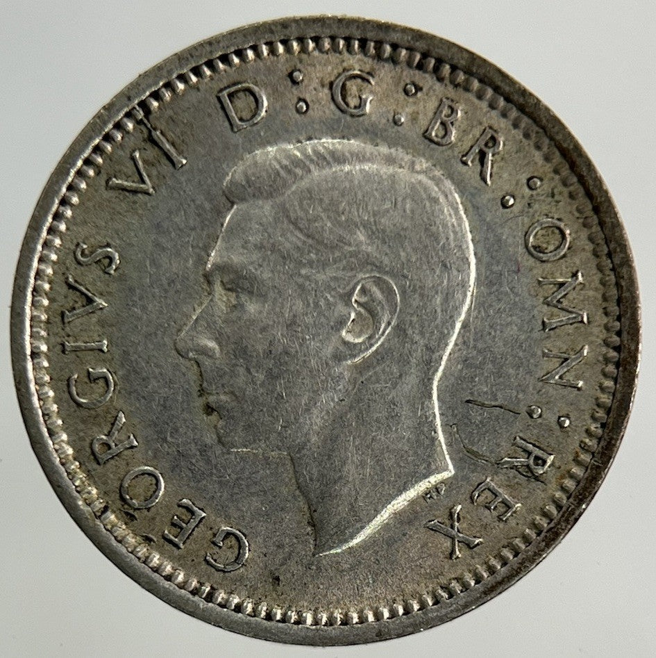 1941 George VI Threepence Silver Coin | Fine Collectable Grade