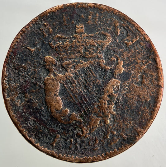 1822 Irish Half - Penny Coin | Collectable Grade