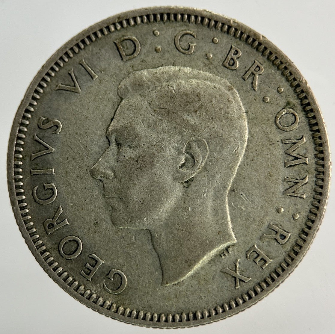 1944 George VI Shilling Silver Coin | Fine Collectable Grade