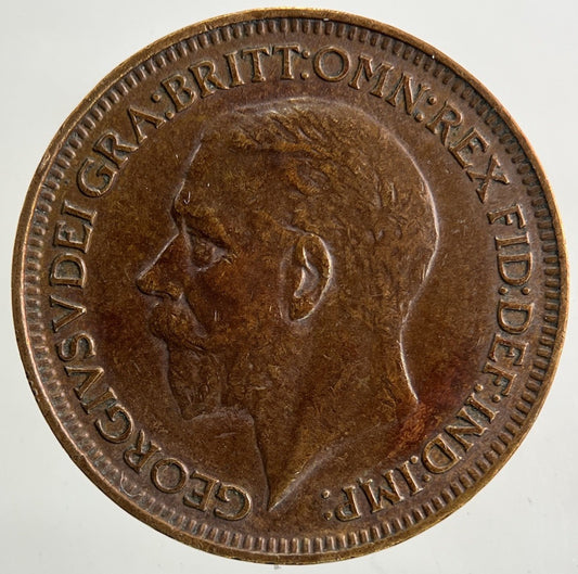 1929 George V Farthing Coin | Fine Collectable Grade
