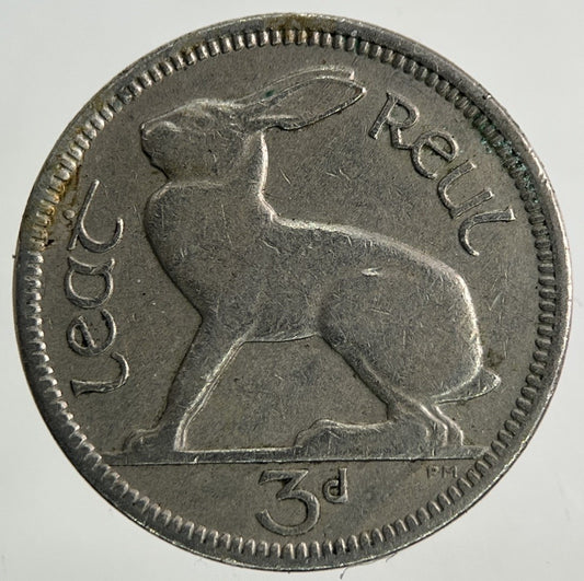 1943 Irish Threepence Coin | Fine Collectable Grade