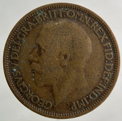 1927 George V Half - Penny Coin | Collectable Grade