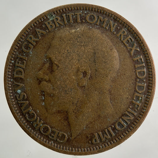 1927 George V Half - Penny Coin | Collectable Grade