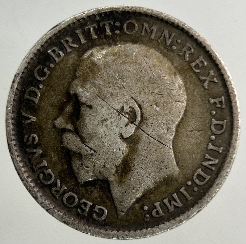 1911 George V Threepence Silver Coin | Collectable Grade