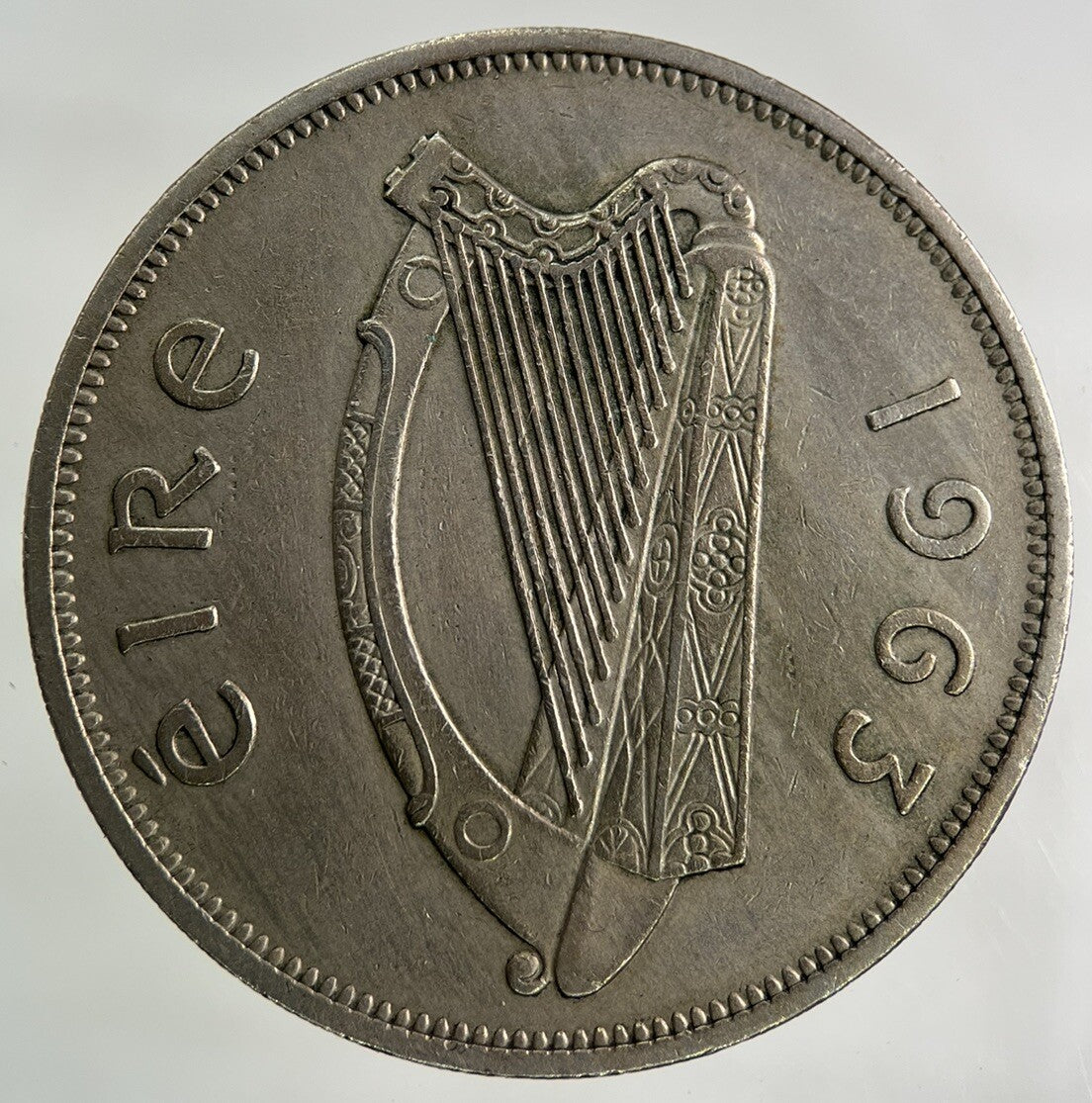 1963 Irish Half - Crown Coin | Fine Collectable Grade