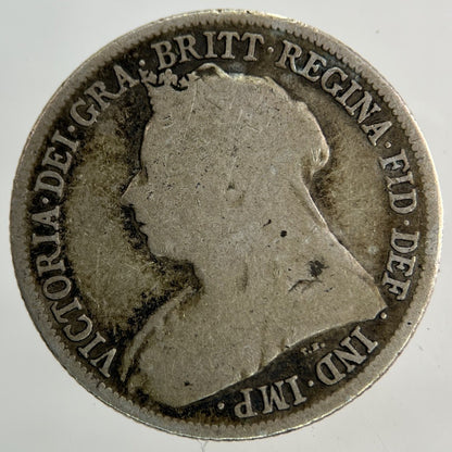 1899 Victoria Shilling Silver Coin | Collectable Grade