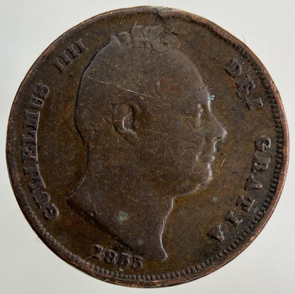 1835 William IV Farthing Coin | Collectable Grade