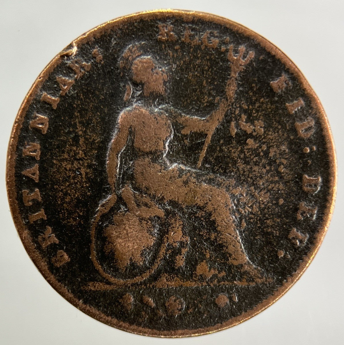 1853 Victoria Farthing Coin | Collectable Grade