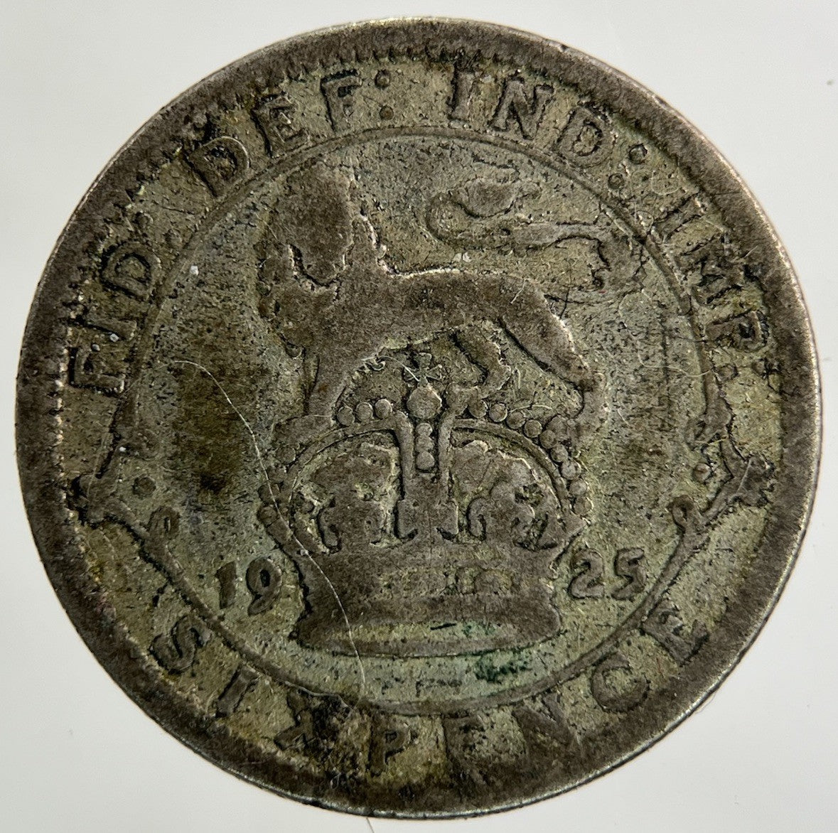 1925 George V Sixpence Silver Coin | Collectable Grade