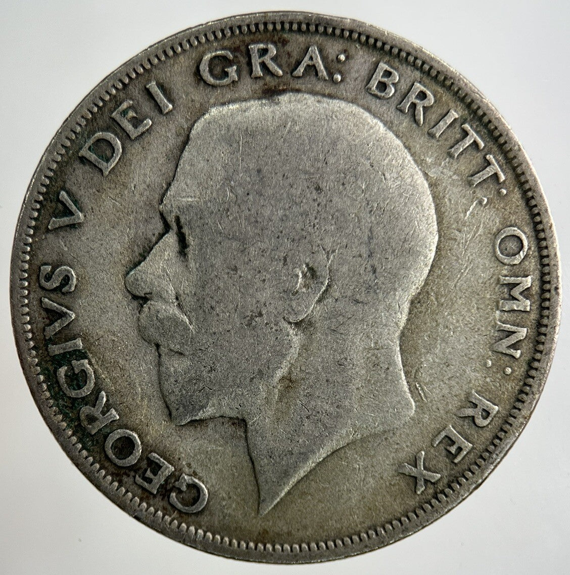 1921 George V Half - Crown Silver Coin | Fine Collectable Grade