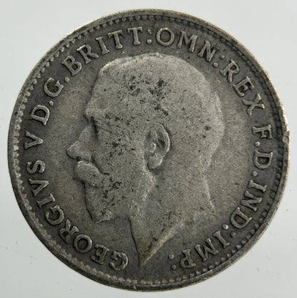 1914 George V Threepence Silver Coin | Collectable Grade
