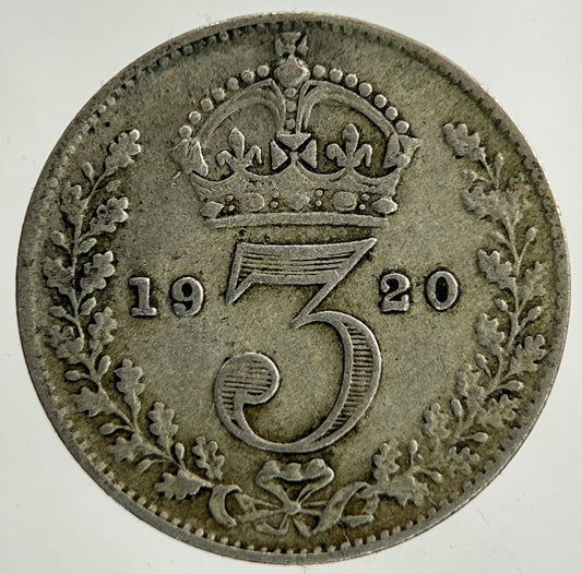 1920 George V Threepence Silver Coin | Collectable Grade