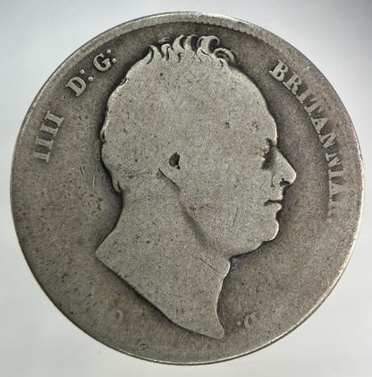 1834 William IV Half - Crown Silver Coin | Collectable Grade