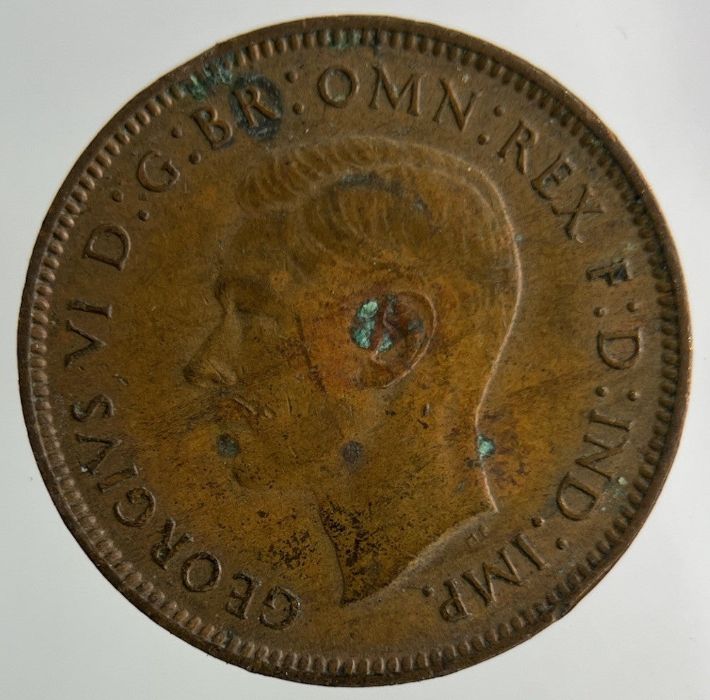 1944 George VI Wren Farthing Coin | Collectable Grade