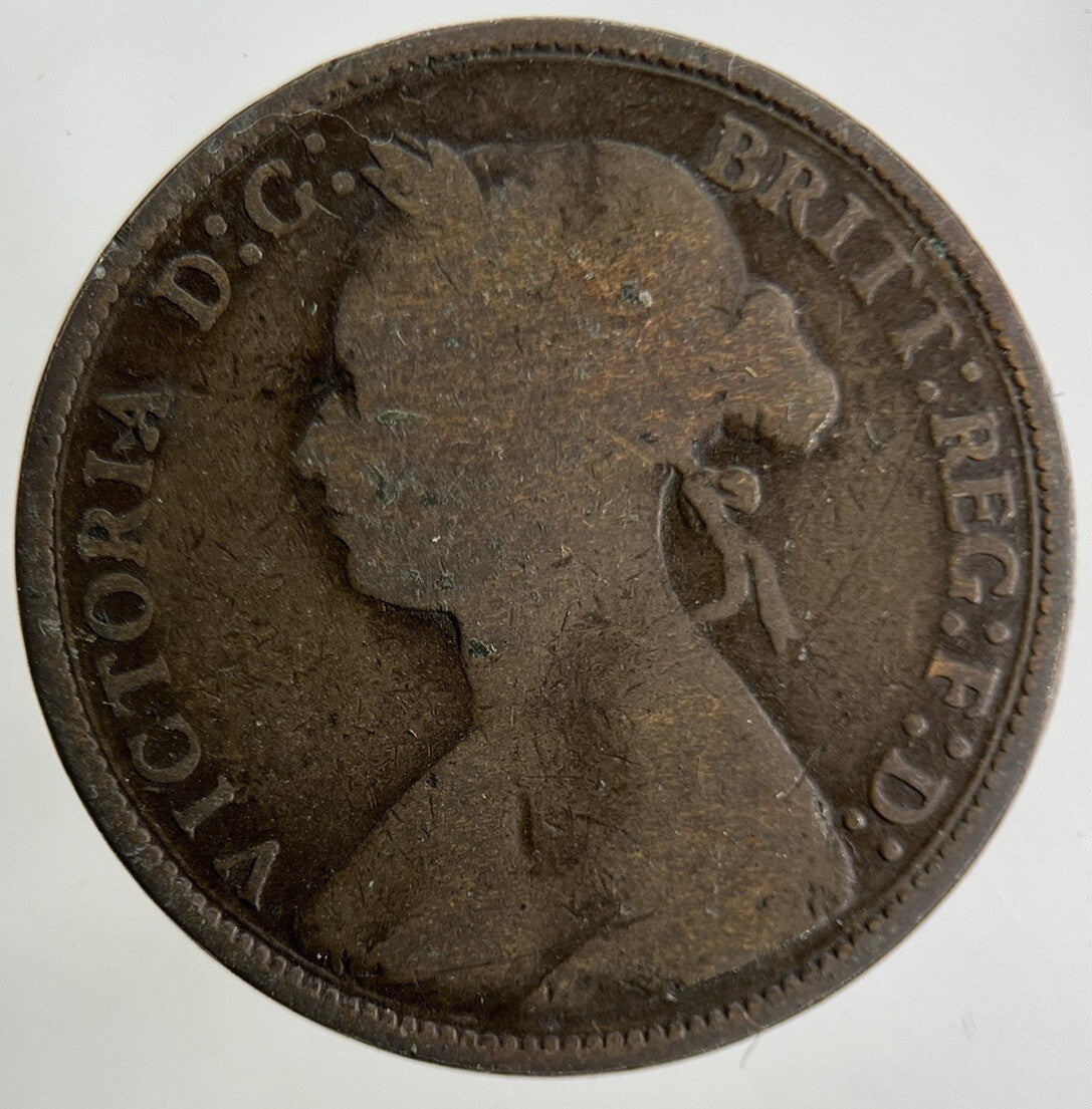 1877 Victoria Half - Penny Coin | Collectable Grade