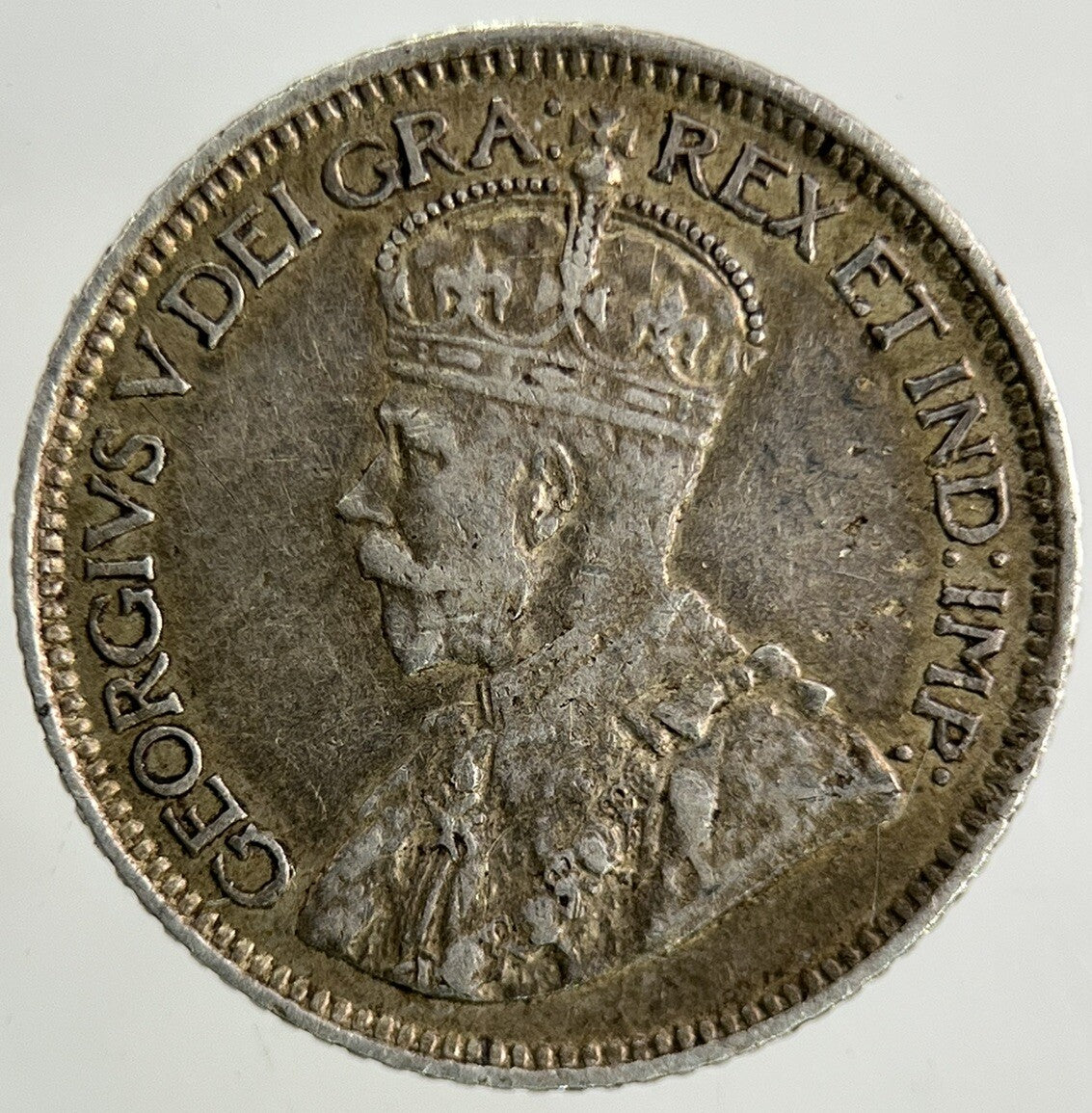 1913 Canada 10 Cents Silver Coin | Very High Grade