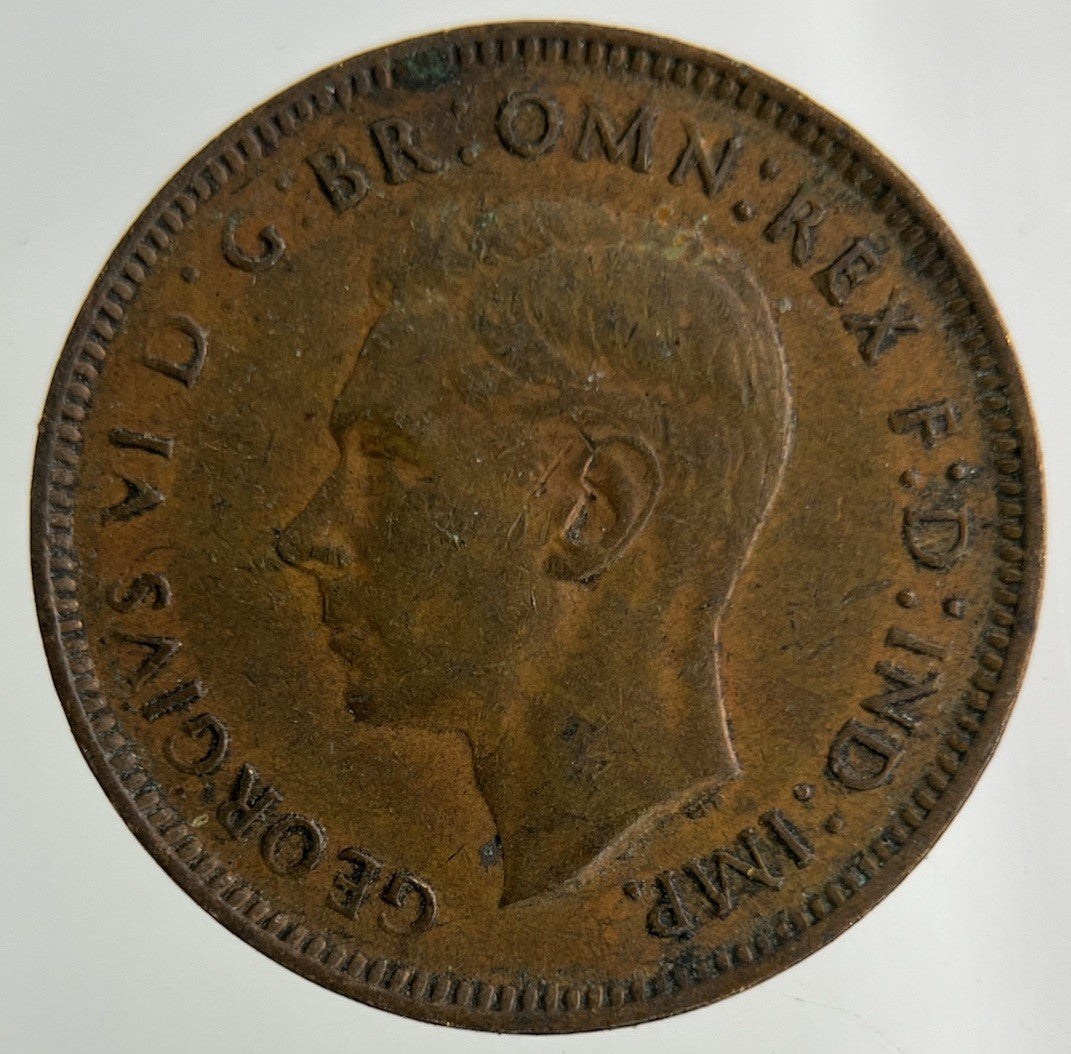 1944 George VI Wren Farthing Coin | Collectable Grade
