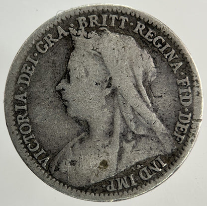 1898 Victoria Threepence Silver Coin | Collectable Grade