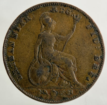 1858 Victoria Farthing Coin | Collectable Grade