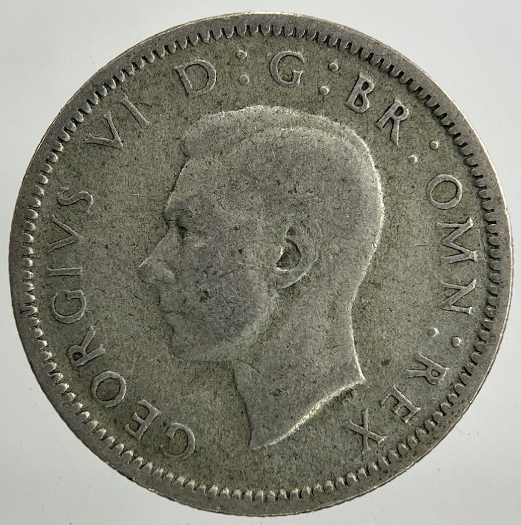 1945 George VI Sixpence Silver Coin | Collectable Grade