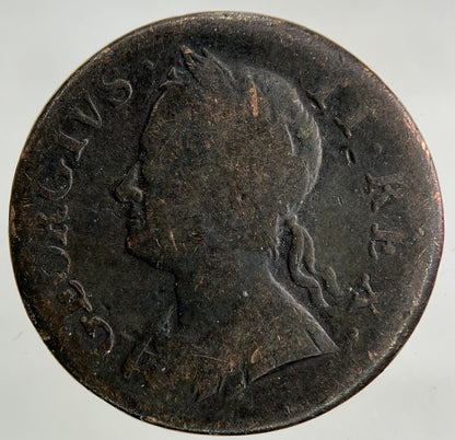 1749 George II 2nd Farthing Coin | Collectable Grade
