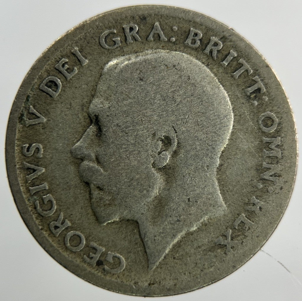 1924 George V Sixpence Silver Coin | Fair Grade