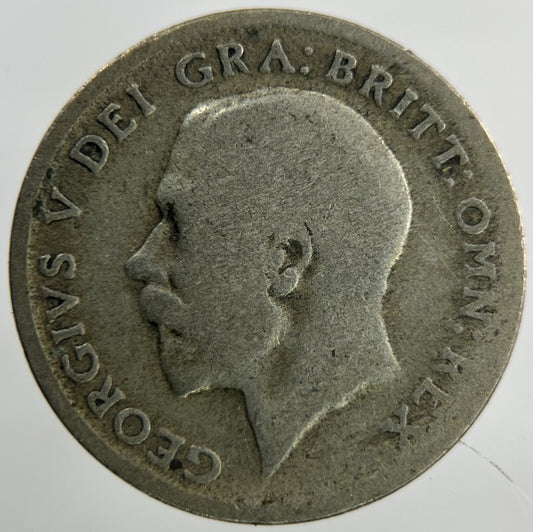 1924 George V Sixpence Silver Coin | Fair Grade